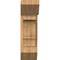 Ekena Millwork Balboa Slat Smooth Bracket w/ Offset Brace, Western Red Cedar, 7 1/2"W x 18"D x 26"H BKT0806X18X26BOA06SWR - alternate 3